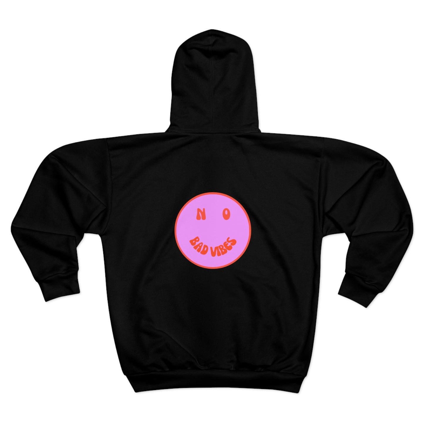 No Bad Vibes Zip Hoodie